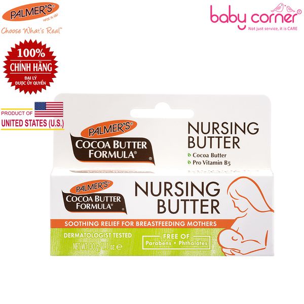 Kem Ngừa Nứt Mẻ Giảm Đau Đầu Ti Khi Cho Con Bú PALMER'S 30G 