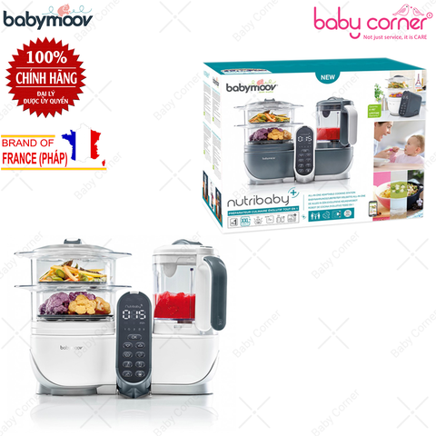  Máy Tiệt Trùng Xay Hấp Đa Năng Nutribaby Plus 5in1 Babymoov 