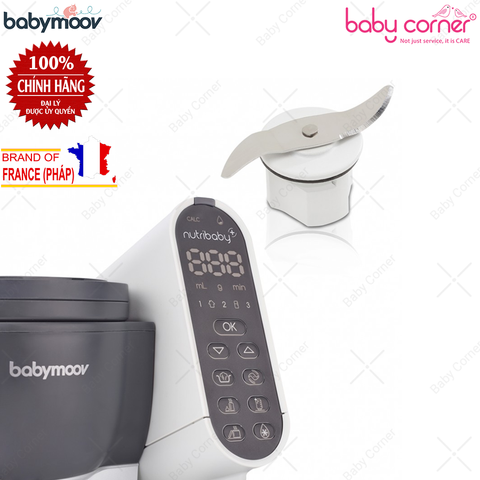  Máy Tiệt Trùng Xay Hấp Đa Năng Nutribaby Plus 5in1 Babymoov 