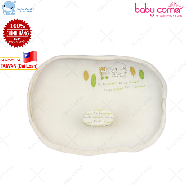  Gối Kuku Cho Bé Bằng Vải Organic (Size 23x28cm) 