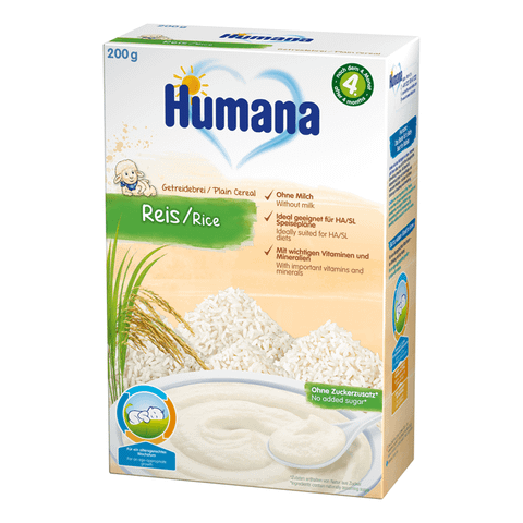  Bột Ăn Dặm Humana GẠO (từ 4 tháng) 