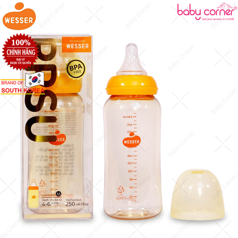  Bình Sữa PPSU WESSER Cổ Hẹp 
