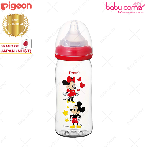  Bình sữa Pigeon Disney PPSU Plus,  240ml 