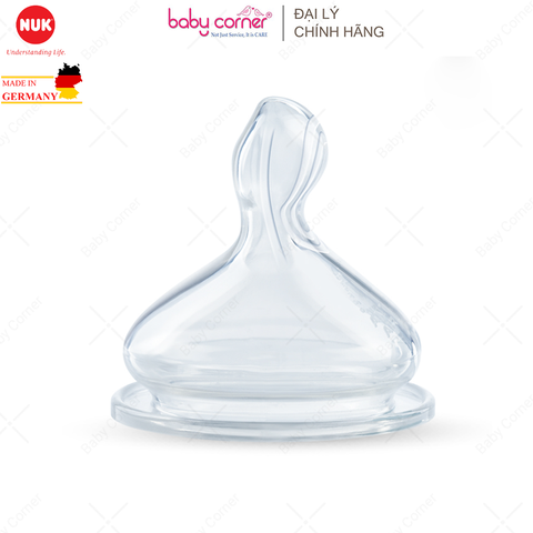  Bộ 2 Núm Ti NUK PREMIUM CHOICE Silicone S1 - L (Bé 0 - 6 tháng) 