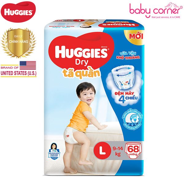  Tã Quần Huggies L 68 