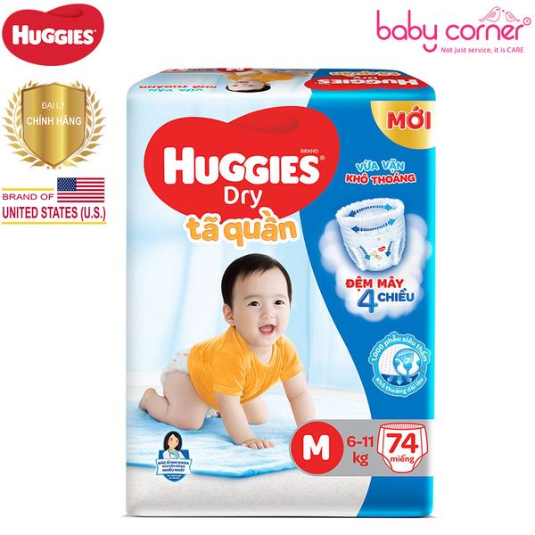  Tã Quần Huggies M 74 