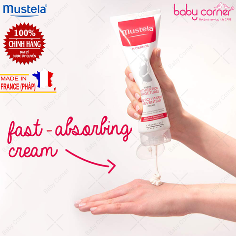  Kem dưỡng da Mustela STRETCH MARKS PREVENTION CREAM (150ml) 