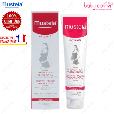  Kem dưỡng da Mustela STRETCH MARKS PREVENTION CREAM (150ml) 