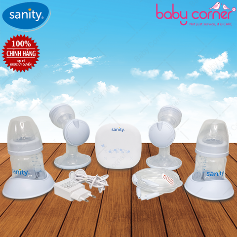  Máy Hút Sữa Điện Đôi Sanity Double Electric Breast Pump (Model S6306) 