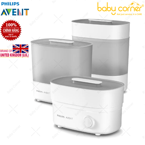 Máy Tiệt Trùng Bình Sữa Bằng Hơi Nước  3 trong 1 Philips Avent Starlight Advanced SCF291/00