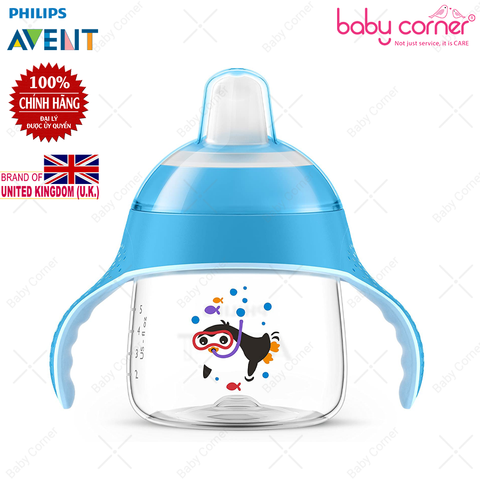  Bình Tập Uống Có Vòi Cho Bé Bằng Nhựa Philips Avent, 200ml 