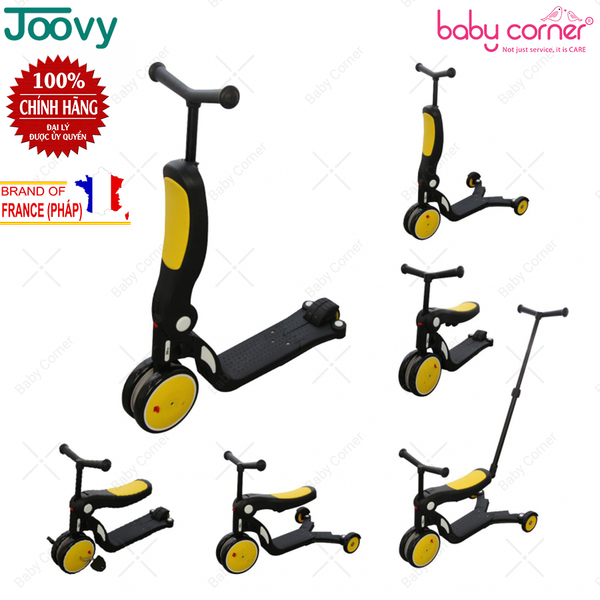  Xe 3 Bánh, Chòi Chân, Cân Bằng, Scooter 5in1 Joovy N5, Cho Bé Từ 1 đến 6 tuổi (Không Kèm Cần Đẩy) DGN5 