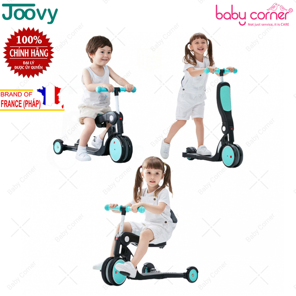  Xe 3 Bánh, Chòi Chân, Cân Bằng, Scooter 5in1 Joovy N5, Cho Bé Từ 1 đến 6 tuổi (Không Kèm Cần Đẩy) DGN5 