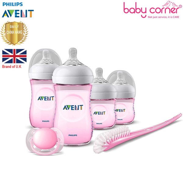  Bộ Bình Sữa, Ty Ngậm Mô Phỏng Tự Nhiên Philips Avent 