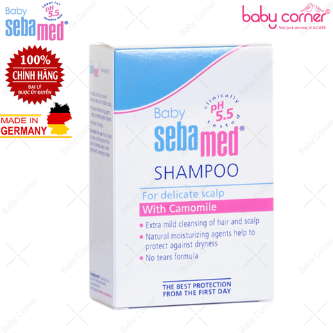  Dầu gội dịu nhẹ không cay mắt bé Sebamed pH5.5 500ml 