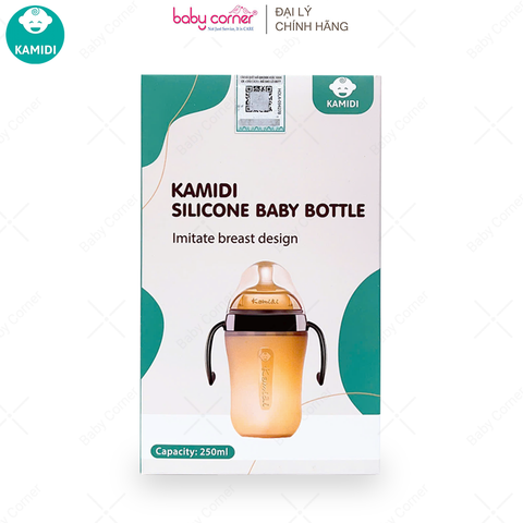  Bình Sữa KAMIDI Silicone 250ML 