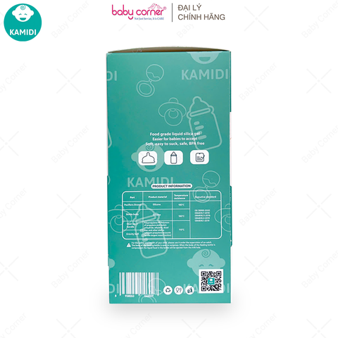  Bình Sữa KAMIDI Silicone 250ML 