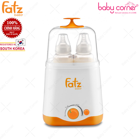  Máy Hâm Sữa 2 Bình Cổ Rộng Fatz Baby FB3012SL 