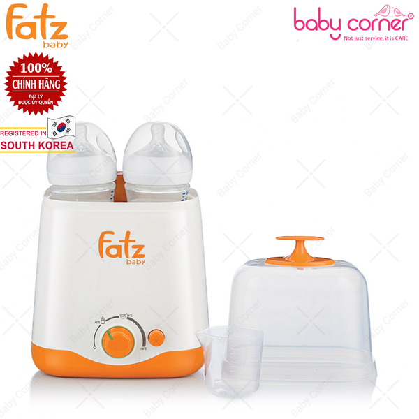  Máy Hâm Sữa 2 Bình Cổ Rộng Fatz Baby FB3012SL 