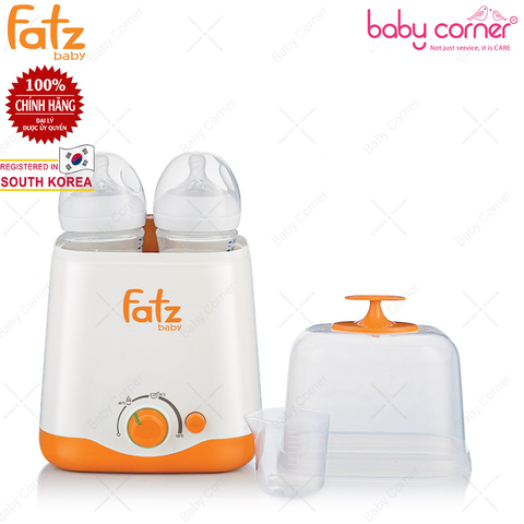  Máy Hâm Sữa 2 Bình Cổ Rộng Fatz Baby FB3012SL 