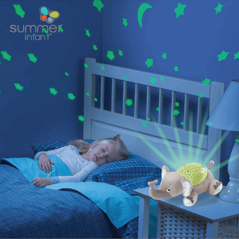  Đèn Chiếu Sao Ru Ngủ Summer Infant (Con Voi) 