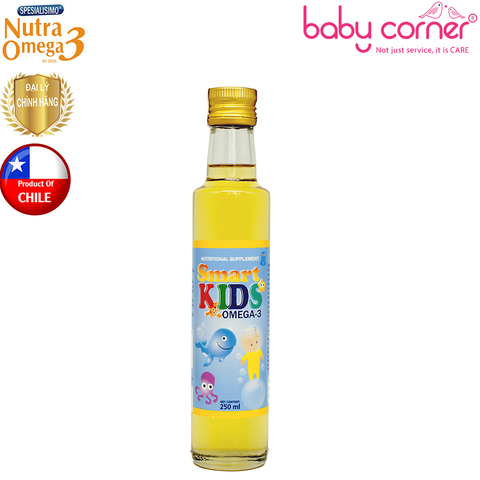  Dầu Cá Hồi Dinh Dưỡng Smart Kids Omega-3 - 250ml 