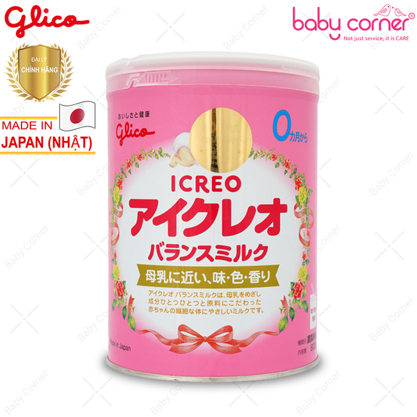  Sữa Icreo Glico Balance Milk số 0 (0-12 tháng) - 800g 