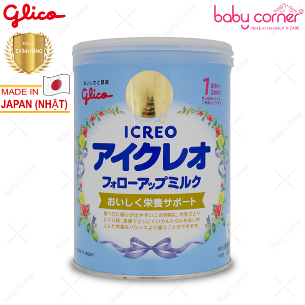  Sữa Icreo Glico Follow up Milk số 1 (từ 9-36 tháng) - 820g 