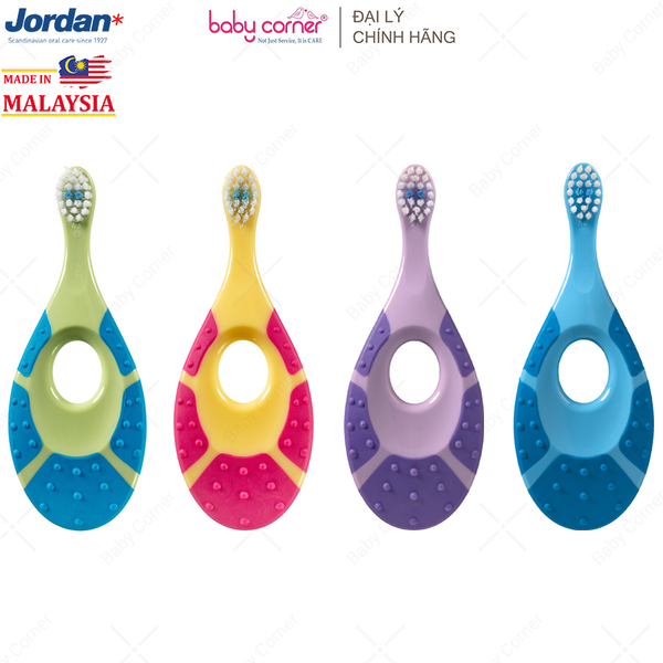  Bàn Chải Đánh Răng Jordan, Cho Bé Từ 0-2 Tuổi (Step 1) 