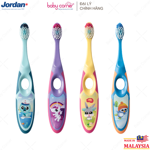 Bàn Chải Đánh Răng Jordan, Cho Bé Từ 3-5 Tuổi (Step 2) 