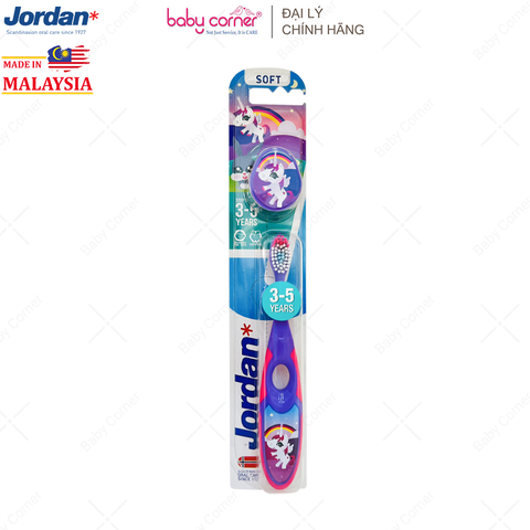  Bàn Chải Đánh Răng Jordan, Cho Bé Từ 3-5 Tuổi (Step 2) 