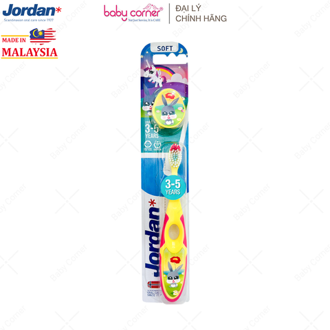  Bàn Chải Đánh Răng Jordan, Cho Bé Từ 3-5 Tuổi (Step 2) 
