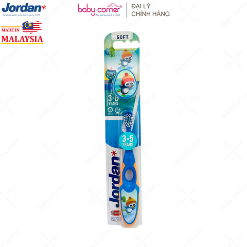  Bàn Chải Đánh Răng Jordan, Cho Bé Từ 3-5 Tuổi (Step 2) 