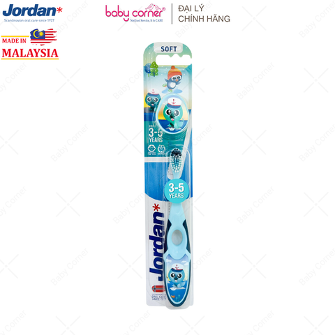  Bàn Chải Đánh Răng Jordan, Cho Bé Từ 3-5 Tuổi (Step 2) 