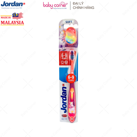  Bàn Chải Đánh Răng Jordan, Cho Bé Từ 6-9 Tuổi (Step 3) 