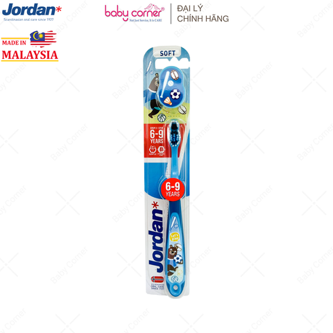  Bàn Chải Đánh Răng Jordan, Cho Bé Từ 6-9 Tuổi (Step 3) 