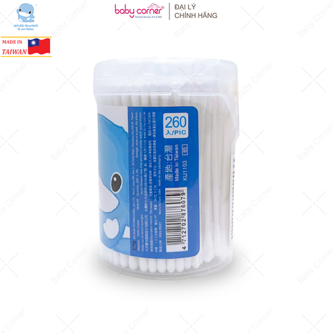  Tăm Bông Kuku (Hộp 260 cây) 