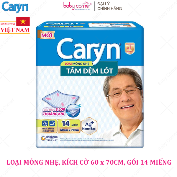  Đệm Lót Siêu Thấm Caryn (60x70CM) 