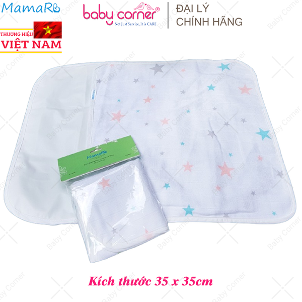  Tấm Lót Chống Thấm Mamaru - Set 2c (Họa Tiết Ngẫu Nhiên) 