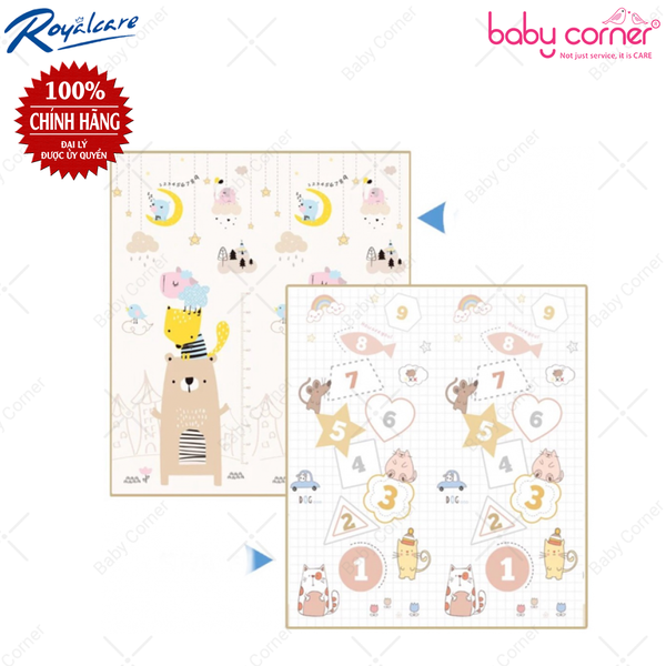  Thảm Xốp XPE Gấp Gọn Royalcare 180cm x 200cm 