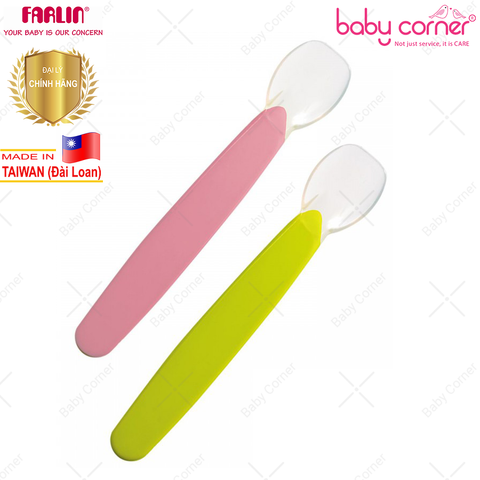  Thìa ăn dặm bằng Silicon hiệu Farlin (BF-239) 
