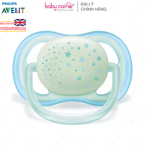  Ti Ngậm Thông Khí Ban Đêm Philips Avent Ultra Air Nighttime, Cho Bé Từ 0-6M 