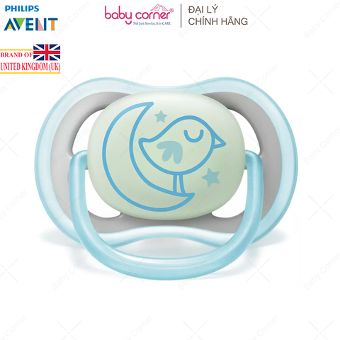  Ti Ngậm Thông Khí Ban Đêm Philips Avent Ultra Air Nighttime, Cho Bé Từ 6-18M 
