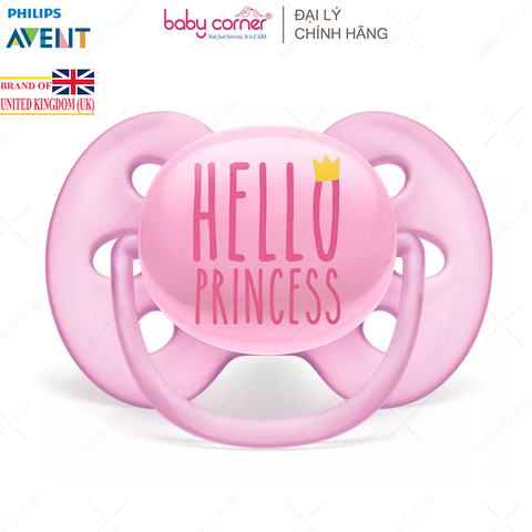  Ti Ngậm Siêu Mềm Philips Avent Ultra Soft, Cho Bé Từ 6-18M, Vỉ Đơn 