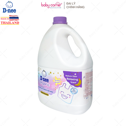  Nước Giặt Quần Áo Em Bé DNEE Tím (Sweet Dream) 3L 