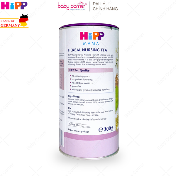 Trà Cốm Hoà Tan Hipp (lợi sữa cho mẹ sau sinh) 