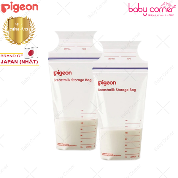  Túi trữ sữa mẹ Pigeon (25 cái/ hộp) 