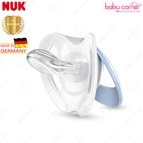  Bộ 2 Ti Giả Silicone Genius NUK, Bé 6 - 18 Tháng Tuổi 