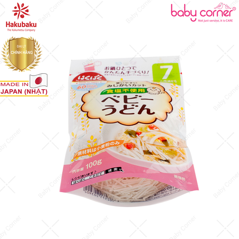  Mì UDON Baby (100g) - cho bé > 7 tháng Tuổi 