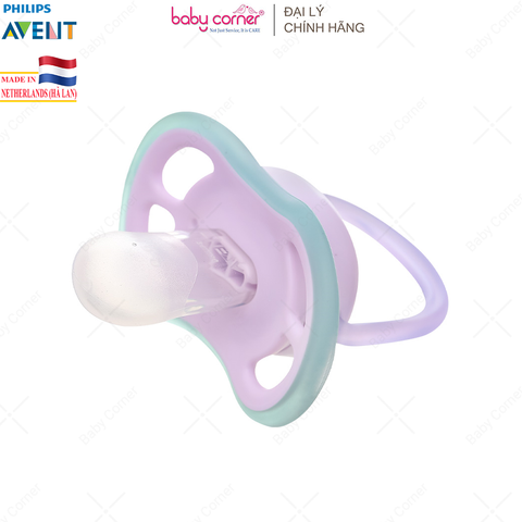  Ti Ngậm Thông Khí Philips Avent, Cho Bé Từ 0-6M, Vỉ Đơn 